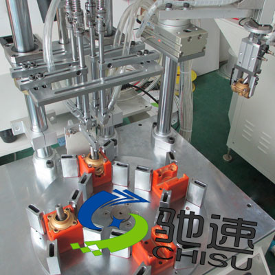 轉(zhuǎn)臺式鎖螺絲機